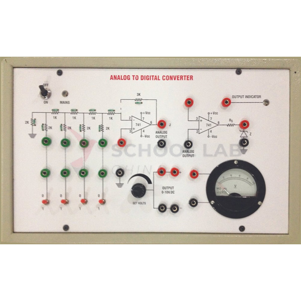 Analog to Digital (A/D) Convertor Experiment Apparatus
