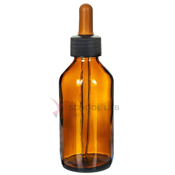 Dispensing Bottles, Amber Glass